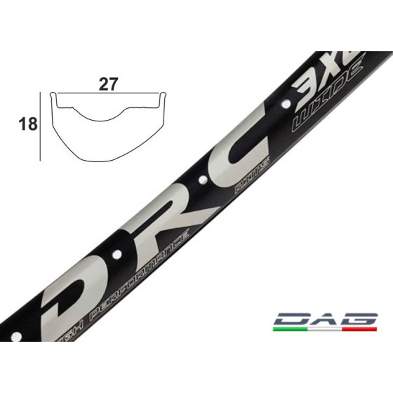 Drc Cerchio 3XL Wide 27,5" canale interno 27mm